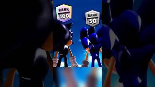 Brawl Stars Sonic Rank UP #shorts #brawlstars