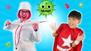 Superhero, Time For A Shot | Hokie Pokie Kids Videos
