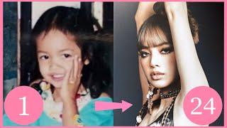 BLACKPINK Lisa Transformation from 1 to 24 2022!