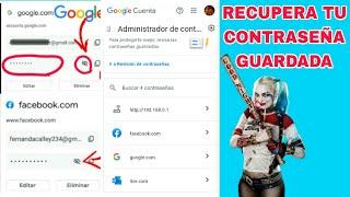 Como Ver o Recuperar  Las Contraseñas guardadas en google chrome Facebook Instagram gmail 2023