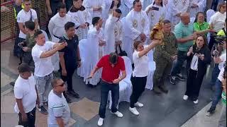 Cebu Mayor Mike Rama dances the traditional Sinulog dance | CDN Digital