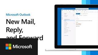 Draft a new email, reply, and forward in the new Outlook