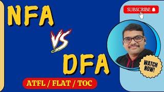 DIFFERENCES BETWEEN DFA & NFA IN AUTOMATA THEORY || DFA & NFA || THEORY OF COMPUTATION