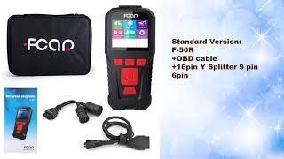 FCAR F50R Heavy Duty OBD2 Diagnostic Tester FCAR F-50R 24V Diesel Truck Diagnostic Tool