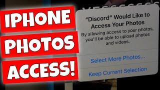 Discord Would Like To Access Your Photos Or Camera Loop FIX IOS IPhone IPad