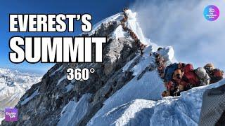 Explore Mount Everest's Summit - What's at the Tip, Size of the Peak, View From All Angles #Everest