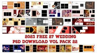 2023 FREE 27 WEDDING PSD DOWNLOAD VOL PACK 22