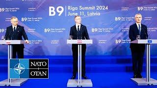 NATO Secretary General’s joint press conference at the B9 Summit, 11 JUN 2024