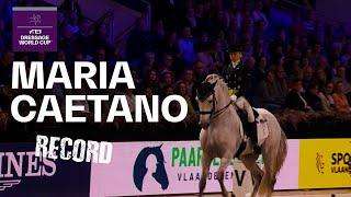 Maria Caetano & Coroado Record Breaking Performance | FEI Dressage World Cup™