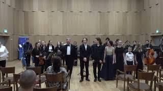 Симфонический оркестр учащихся ЦМШ - АИИ "Приморский".  Symphony orchestra of students  "Primorsky".