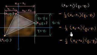 Area of triangle formula derivation | Coordinate geometry | Class 10 (India) | Math