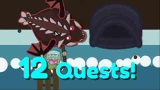 Starve.io - 12 Quests with Winter Hood!!!