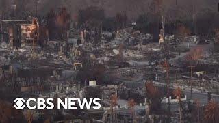 Californians fear strong winds and fires, Biden to tout foreign policy wins, more | CBS News 14/7