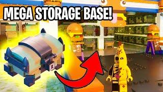 Mega Storage Base Tour + Tutorial for LEGO Fortnite!