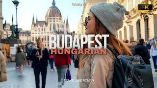 Charmantes Budapest im Winter  | 4K-Rundgang ️