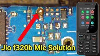 JIO Phone mic Track Repair || F320b Digital Mic Track Repair || Jio F320b Mic Solution % Warking