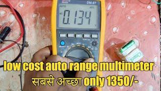 auto range multimeter HTC dm97 auto range digital multimeter tech deva Auto Ranging Digital Multimet