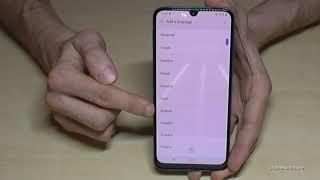 Samsung Galaxy M11: How to change the language? (also the local dialect)