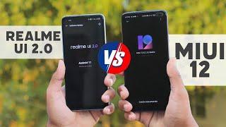 MIUI 12 VS REALME UI 2.0 FULL REVIEW | XIAOMI VS REALME  Realme 7 Pro Vs POCO X2