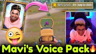 Jonathan React on Mavi's Voice Pack