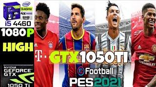 eFootball PES 2021 | Nvidia GTX1050Ti 4GB | i5 4460 | 16GB Ram | Benchmark