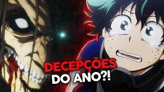 7 Animes que DECEPCIONARAM em 2021!!!