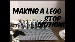 Making A Lego Stop Motion!