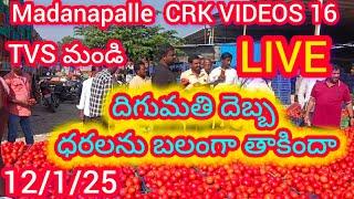 12/1/25 Madanapalle Tomato market price today  #crkvideos16 #todaytomatorate