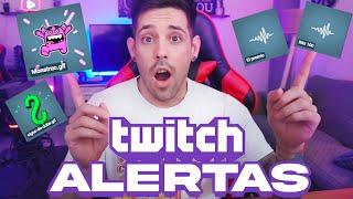 COMO CONFIGURAR ALERTAS EN STREAMS TWITCH , STREAMLABS  OBS 2022