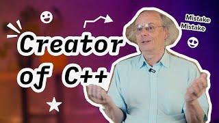"I Became A Programmer By Mistake" Says Bjarne Stroustrup, the Creator of C++ 🫢 | DevByte