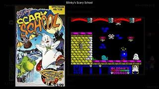 Blinky's Scary School - ZX Spectrum - (Zeppelin Games, 1990) - Random Gameplay