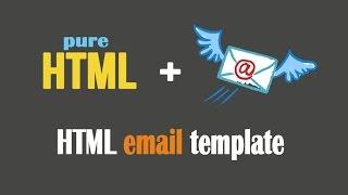 How To Design HTML Email Template || Send via Gmail || Newsletter || Invitation