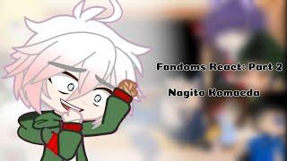 Fandoms React // Part 2 // Nagito/Danganronpa // TW: G0r3/Sharp Objects