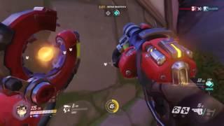 Overwatch PS4 Mouse and Keyboard Gameplay Overpowered [Torbjorn]