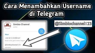 Cara Menambahkan (membuat) Username di Akun Telegram || Lebih Mudah di Temukan Gaess√