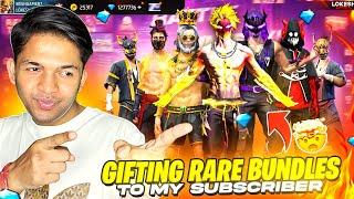 Gifting My Subscribers New Legendary Paradox Bundle  & 30,000 Diamonds  Garena Free Fire