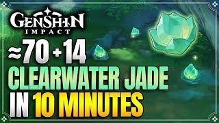 Clearwater Jade Locations | Fast and Efficient Route | Xianyun Ascension Materials |【Genshin Impact】