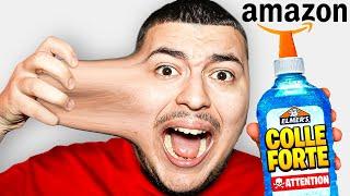 J'AI ACHETÉ 100 OBJETS AMAZON BANNIS !