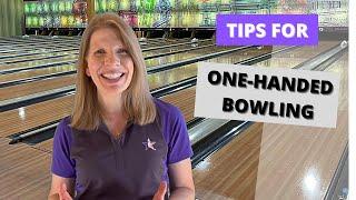 Tips for One-Handed Bowling #bowlingtips #onehandedbowling