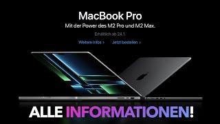 Das sind die neuen MacBook Pros und Mac Mini mit M2 Pro/Max (Zusammenfassung)