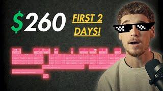 I made $260 in 1 day video editing (just started)