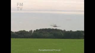 Messerschmitt 109 "Black 6" LOW pass