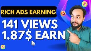 RichAds Earning Proof - Rich Ads CPA Earning Proof