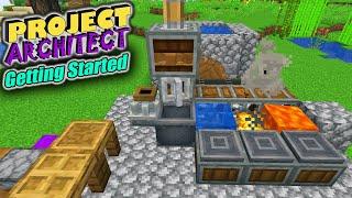 Ep1 - Getting Started - Minecraft Project Architect Modpack