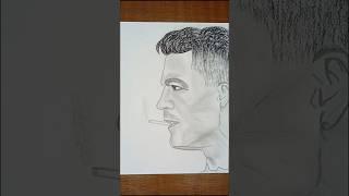 Ronaldo Drawing  #shorts #ronaldo #ronaldodrawing #art