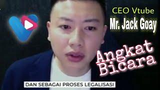 pesan ceo vtube mr. jack goay untuk para vtuber | sungguh bikin terharu long life vtube !!