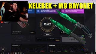 UNLOST KEYDROP KASA AÇILIMI YEŞİL KELEBEK + M9 BAYONET KATLADI