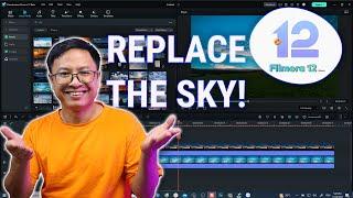 Sky Replacement Effect - Filmora 12 Beta Tutorial