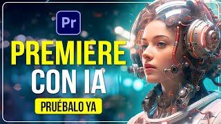 EDITA VÍDEOS con IA  ¡Novedades PREMIERE!