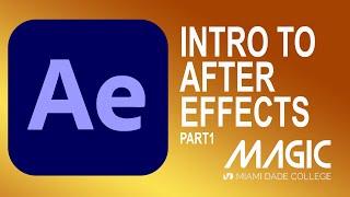 Adobe After Effects - Intro to After Effects, Part 1